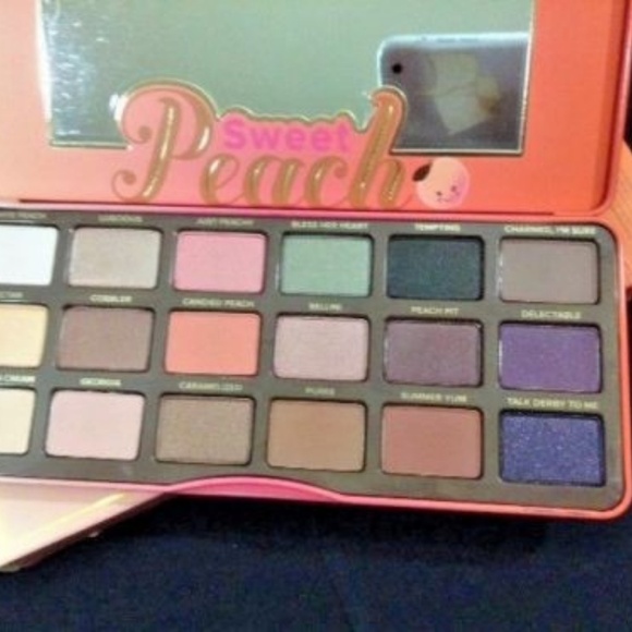 TOO FACED , SWEET PEACH PALETTE & SWEET PE… - Picture 3 of 4